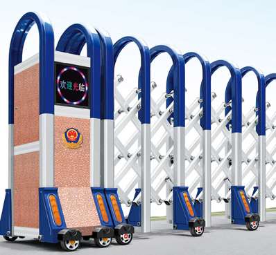 用于電動(dòng)伸縮門門柱固定的模壓連接件